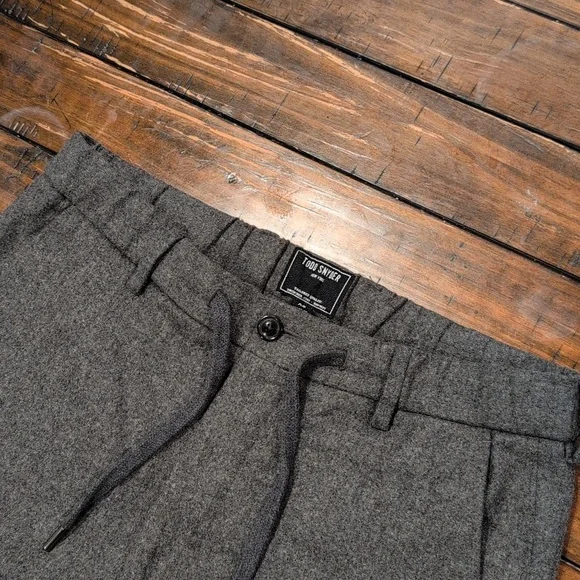 Todd Snyder Wool Madison Drawstring Trouser